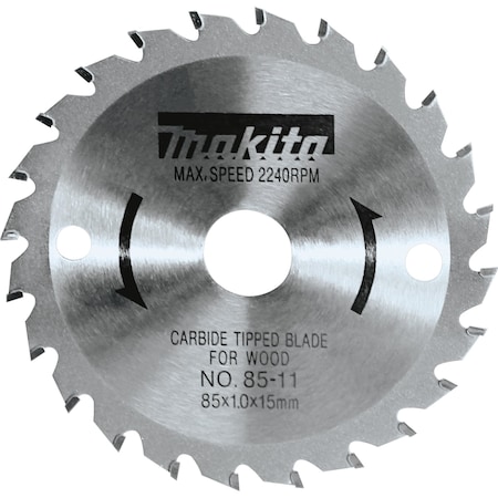 Makita SAW BLADE 3-3/8 CARBIDE TIP MP721005-A
